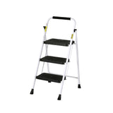 Giantz 3 Step Ladder Multi-Purpose Folding Steel Light Weight Platform LD-STEEL-3STEP