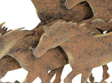 Laser Cut 3D Cantering Horses Wall Art 56cm V637-06949HRS