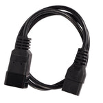 IEC C19 to C20 Power Cable 15A Black 10m 011.180.0049