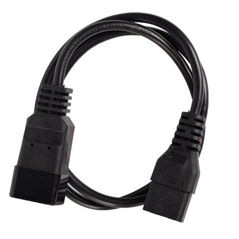 IEC C19 to C20 Power Cable 15A Black 2m 011.180.0044