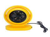 Space Heater with Thermostat 380W Fast Heating Angle Adjustable Portable Electric Desktop Heater for V1294-YM0901-3113250010012