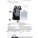 Women Backpack Purse Waterproof dermis Anti-theft Rucksack Lightweight Shoulder Bag, Medium, V1366-AZ2-W-03477