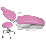 4 Pcs Dental Chair Covers, Waterproof PU Leather Protective Covers for Clinic Chairs, Black V1188-MS-721-206