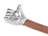 Hand Hammer Wooden Handle Stainless Steel Head Multifunctional Hammer for Construction Gardening V1294-YM0901-3114250063912