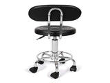 Levede 2x Salon Stool Swivel Bar Stools BR1057-BKX2