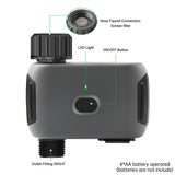 Wi-Fi Smart Sprinkler Timer 1 Outlet Automatic Watering System Irrigation Timer with APP V1294-YM0901-H48814B-EU