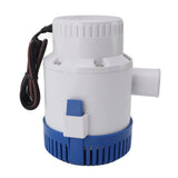 3000GPH Electronic Automatic Bilge Pump Waterproof Quiet Submersible Bilge Pump for Ponds Swimming V1294-YM0901-3111240047212
