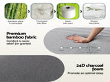 Giselle Bedding Cool Gel Memory Foam Mattress Charcoal 7-Zone Washable Bamboo Cover 15cm Double FOAM-C-MFM-NOBLE-H015-D