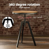 Artiss Bar Table Stools Set Dining Desk Industrial Kitchen Chairs Cafe Pub BA-TAB-CHR-SET-V17