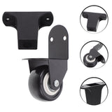Black Speaker Casters with Protective Pads 1 Set - Easy to Install Replacement Wheels for Speakers V1192-AZ-W-34420