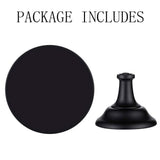 Black Dessert Holder Cookie Pedestal Stands Metal Trays for Desserts Round Gothic Serving Plate for V1192-AZ-W-14129