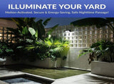 Solar Powered LED Wall Light with Motion Sensor, IP65 Waterproof Outdoor Lighting for Garden Fence, V1341-ZY-QFAHDEYG-3PCS-6500KCOOLWHITE