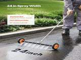 24" Pressure Washer Undercarriage Cleaner, Stainless Steel Surface Cleaner for Pressure Washer, 4000 V952-GYQXJBMQJQZGQLB0WV0