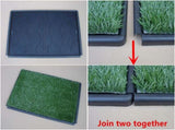 YES4PETS Indoor Dog Puppy Toilet Grass Potty Training Mat Loo Pad 85 x 63 cm V278-2-X-PP4363