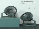 Camping Fan With Led Light,8000mah Outdoor Tent Fan With Light&hook,180 Rotating Fan for Camping V1308-DSZKI-1032