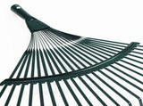 1Pcs Leaf Rake for Yard Green Steel Tool for Gardening Leaf Collection V1369-AZ3-W-15983