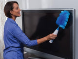Hurricane 360 Electric Feather Spin Duster Feather Duster Adjustable Electric Dirt Dust Brush V1188-WTJ-SJH-1468
