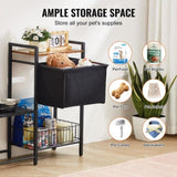 VEVOR Pet Feeding Station with Storage Dog Food & Toy Organizer Raised Dog Bowls V952-JSCCHSWJ3622FIZLTV0