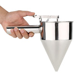 Stainless Steel Baking Funnel Cake Desserts Cooking Tools with Rack for Home Kitchen Bakery Use V1294-YM0722-JY03200