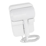 1300W Hair Dryer with Holder 2 Levels Temperature Wall Mount Hair Blow Dryer for Hotel Bathroom EU V1294-YM0901-3113250014711