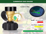 Propane Tank Gauge Level Indicator, 2 Pack Propane Gas Gauge for LP Propane Tank 5LB-40LB with V1259-DP01-A-4056