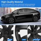 Tesla Y wheel cap 4 black and model Y front and rear PP TPE fender 4 V201-DP88864