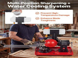 Circular Saw Blade Sharpener with Water Tank, 370W 2890RPM Rotary Angle Mill Grinder, Water V952-YXJPDMJSMHGD46ML4001V3