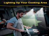 BBQ lamp - Magnetic base - Super bright LED BBQ lamp - 360&deg rotatable neck, waterproof and V1188-MS101-01034-1