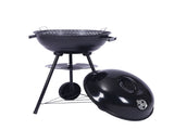 Outdoor Folding Apple-Shaped Stainless Steel Charcoal Barbecue Grill - 41cm Grill Net V888-ELOSUNG28465