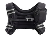 Centra 5.5kg Weighted Vest Adjustable Workout Weight Jacket Exercise Training SP1103-BK-12LB-AU