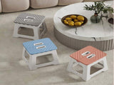 Non-Slip Folding Step Stools - 9x7in Shower Stool for Shaving Legs, Stool Foldable, Foot Stool, V1189-LWWAL-20260401-05321