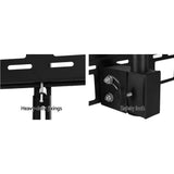 Artiss TV Wall Mount Bracket for 32"-75" LED LCD TVs Full Motion Ceiling Mounted TV-MOUN-CEIL-6040-BK