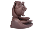 Ceramic Incense Burner Waterfall Backflow Incense Holder Ornament for Home Bedroom Office Sauna SPA V1294-YM0523-3115210230911