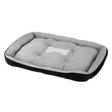 i.Pet Pet Bed Dog Bed Soft PP Cotton Mat Sleeping Comfy Cushion Washable Extra Large PET-BED-XL120-BKGR