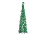 Xmas with Snowmen Green PVC Easy Assembly Space Saving Retractable Foldable Artificial Xmas V1294-YM0901-3115240111711