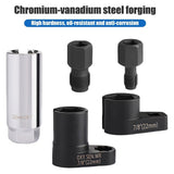 5-Piece Oxygen Sensor Master Tool Set Automotive Repair Kit Includes Offset Oxygen Sensor V1192-AZ-W-24159