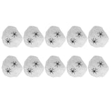 10Bags Webs Cobweb Halloween Decorations Bar Haunted House KTV Scene Props V1294-YM0901-3115200094014