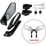 2 Pack 360&deg Adjustable Safety Bicycle Rear View Mirrors,E-Bike Mirrors for V1370-AZ4-08401
