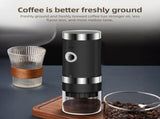 Electric Coffee Bean Grinder 5 Level Adjustable Auto Stop Portable Cordless Coffee Grinder with V1294-YM0901-H48290B