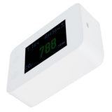 2.8in Air Quality Detector Infrared Induction Digital CO2 PM2.5 Tester USB Charging White V1294-YM0718-3113210006611