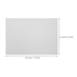 20Pcs Waterproof Frosted Shelf Cover Wire Rack Liner Hard Plastic Mats for Home Storage V1369-AZ3-W-14549