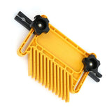 2Pcs Woodworking Feather Board Set Router Tables Saws Yellow Carpentry Aid Hand Tool Kit V1366-AZ2-W-18540