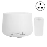 500ml Mini Humidifier with 7 LED Color Silent Ambient Light Aroma Diffuser 100240VUK Plug V1294-YM0901-3113210080112