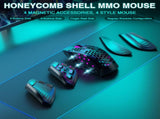 SM809pro Tri-Mode MM0 Wireless Gaming Mouse, Adjustable DPI RGB Backlight,black V1300-SM809PRO-BLACK