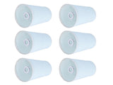 6pcs Sky Blue Cloth Lampshade Wall Lamp Cover Shades Modern Simple Decoration for E14 Screw V1294-YM0718-3119200178011