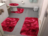 5Pc Bath Mats for Bathroom, Quick-Dry Bathroom Rugs Sets Washable Non-Slip Bath Mat Ultra Soft V1189-LWWAL-20260325-01101