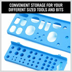 86Pc Wall Mounted Parts Storage Bins Tool Holder Rack Workshop Organiser V465-SDY-57716