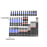 46-Piece Star Screwdriver Bit Set with Hole Security Precision Machined Bits with Storage Box V1369-AZ3-W-13468