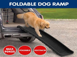 Furtastic Foldable Pet Stairs Dog Ladder Cat Ramp for Indoor Outdoor Steps PTR-PRO-BK