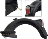 Rear Fender with Super Bright LED Tail Light for G30/G30LP/G30P Electric Scooter with Hook, Tail V1192-AZ-W-10101